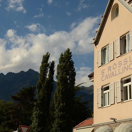 Albergo Cavallino S'Rossl Merano Exterior foto